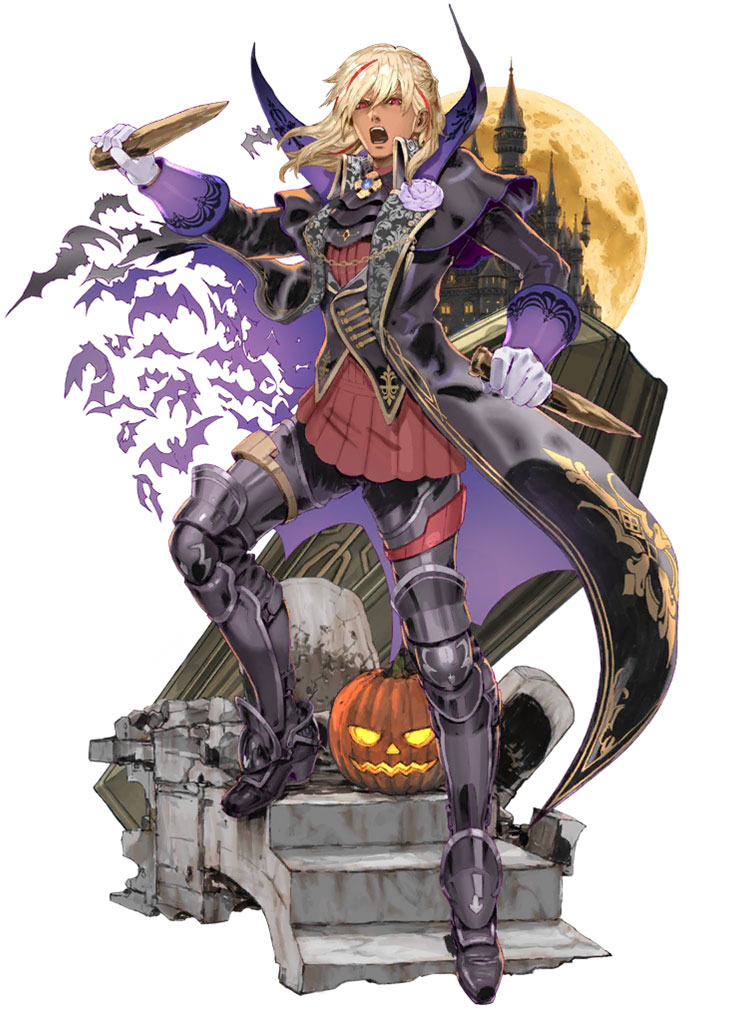 Vampire Victor Concept Art from Star Ocean: Anamnesis