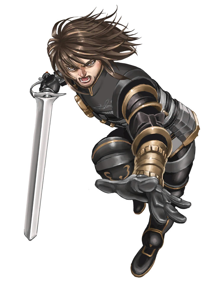 Yuichi Oakveil Concept Art from Star Ocean: Anamnesis