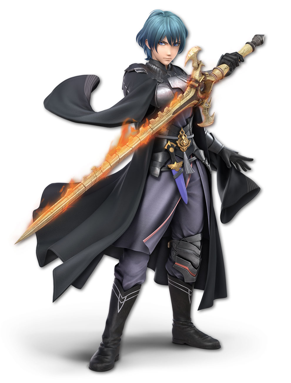 Male Byleth Artwork from Super Smash Bros. Ultimate