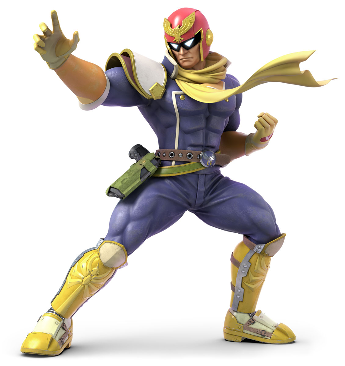 Captain Falcon Artwork from Super Smash Bros. Ultimate