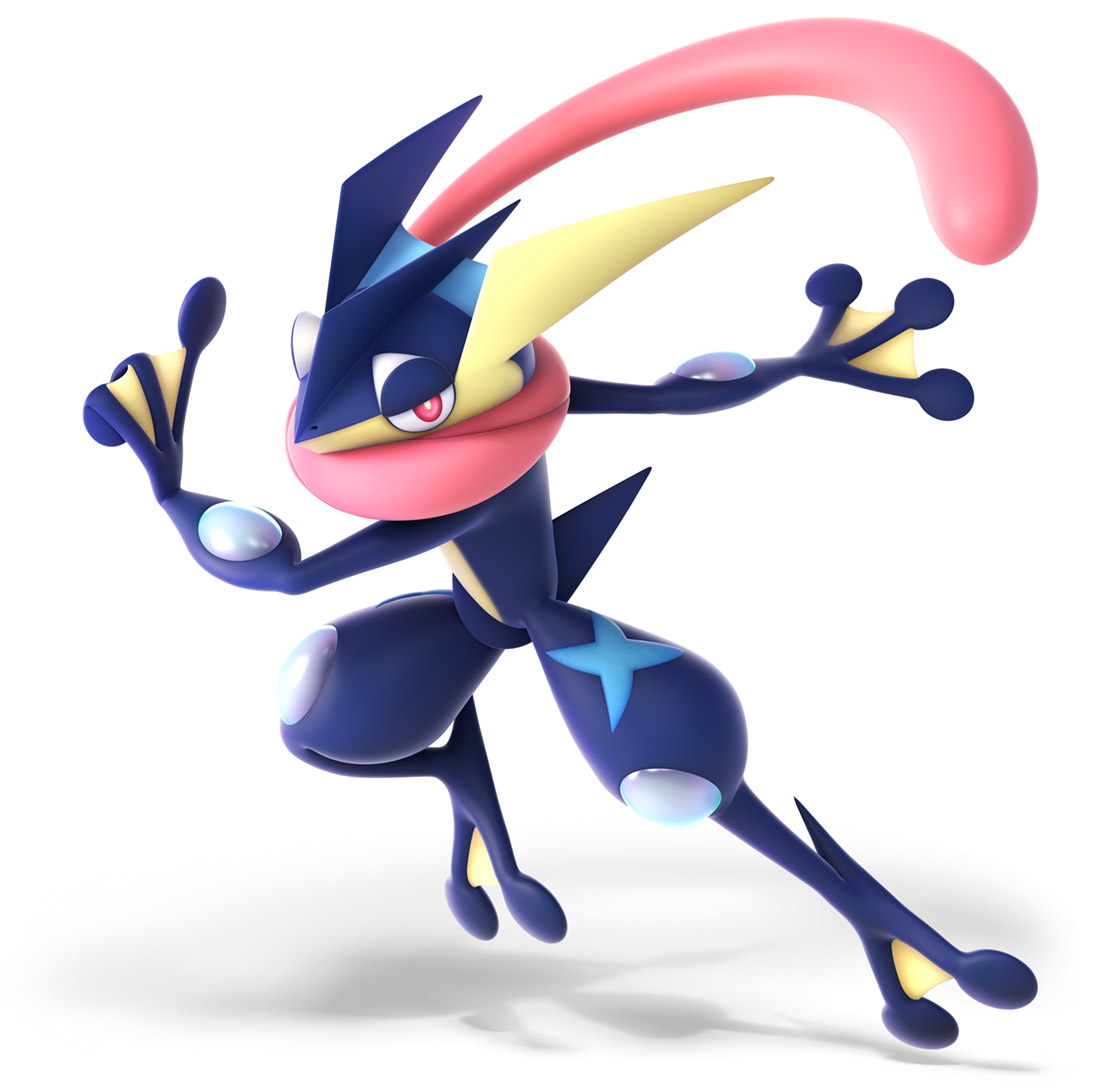 Greninja Artwork from Super Smash Bros. Ultimate