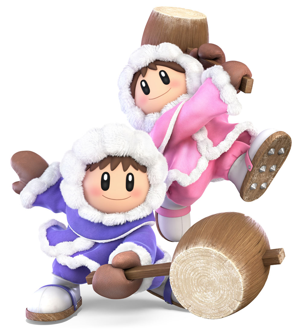 Ice Climbers Artwork from Super Smash Bros. Ultimate