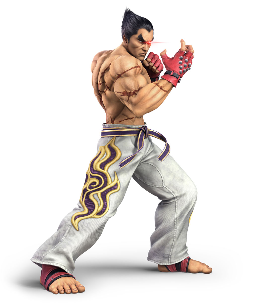 Kazuya Art from Super Smash Bros. Ultimate