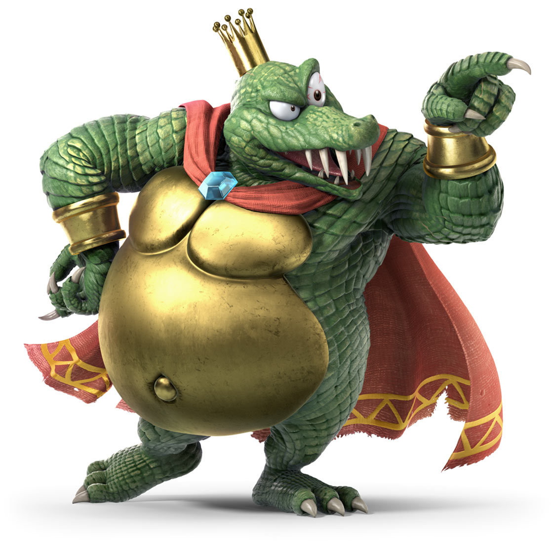 King K. Rool Artwork from Super Smash Bros. Ultimate