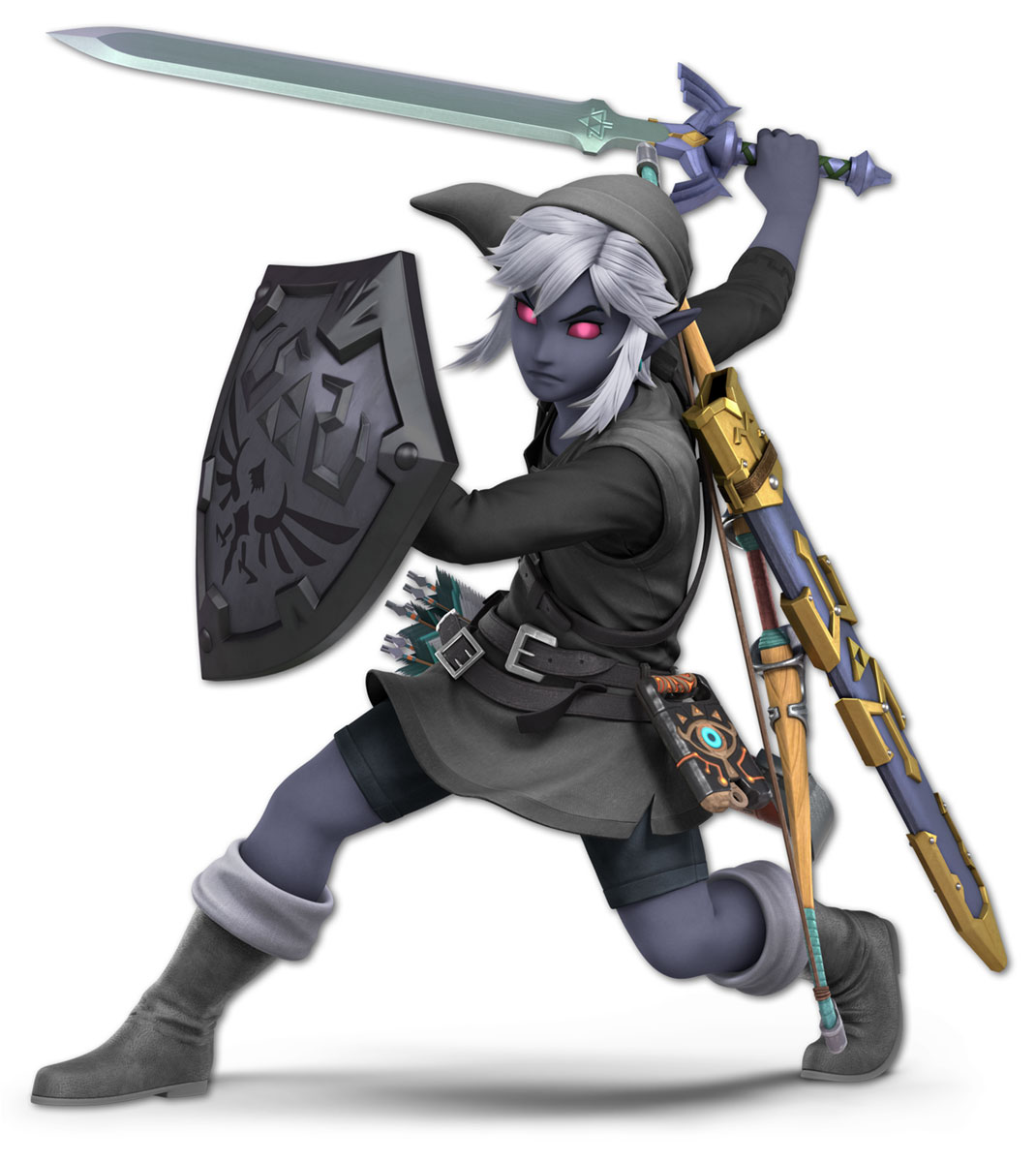 Dark Link Artwork from Super Smash Bros. Ultimate