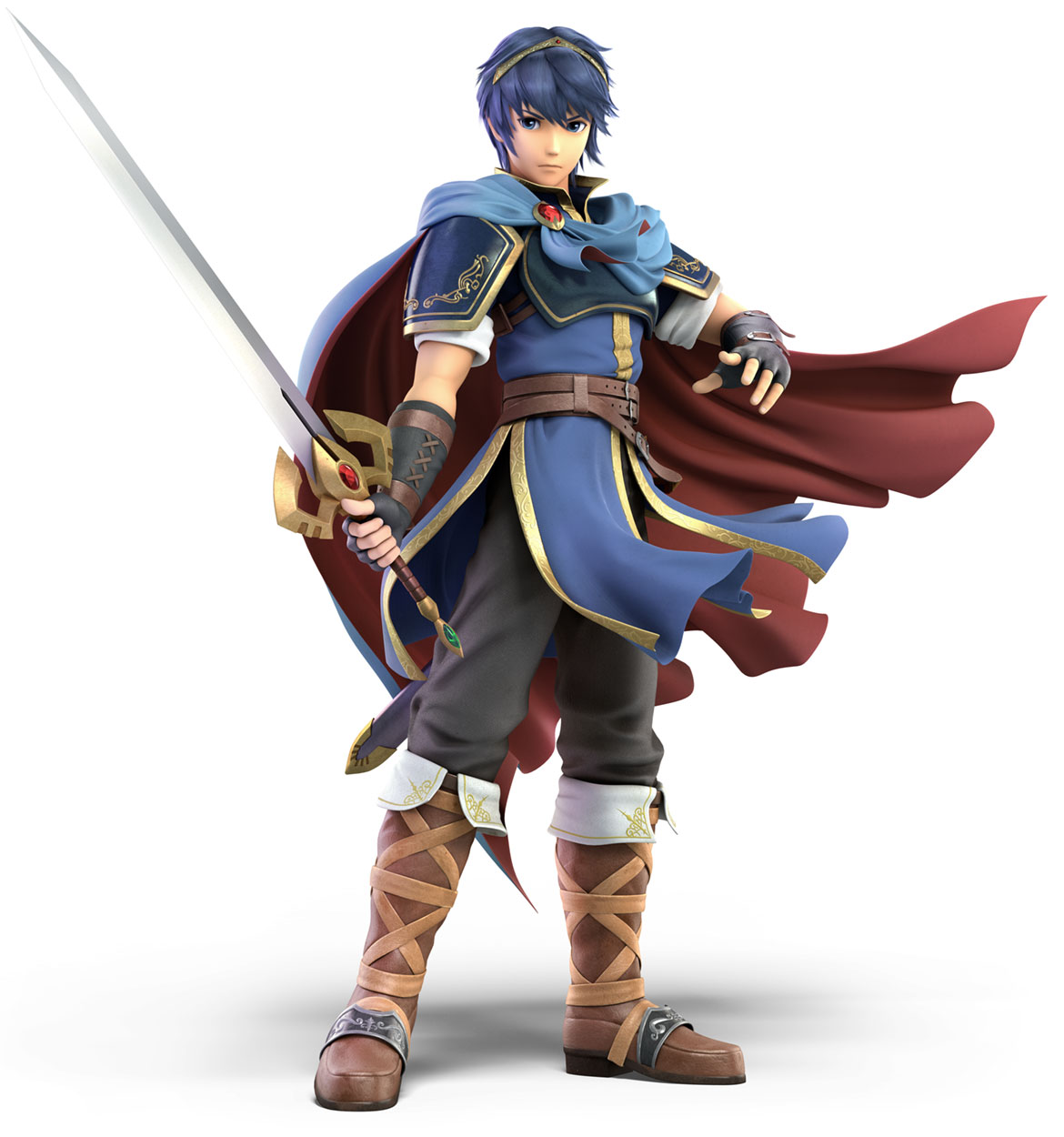 Marth Artwork from Super Smash Bros. Ultimate