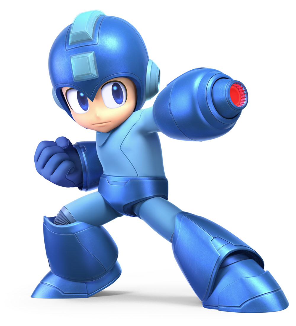 Mega Man Artwork from Super Smash Bros. Ultimate