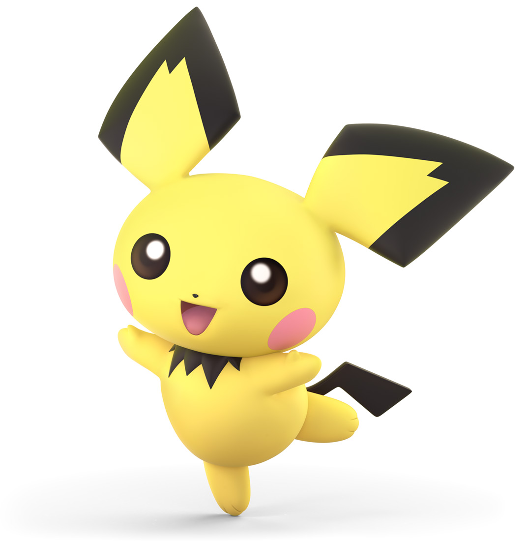 Pichu Artwork from Super Smash Bros. Ultimate