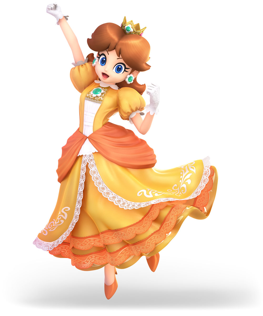 Princess Daisy Artwork from Super Smash Bros. Ultimate