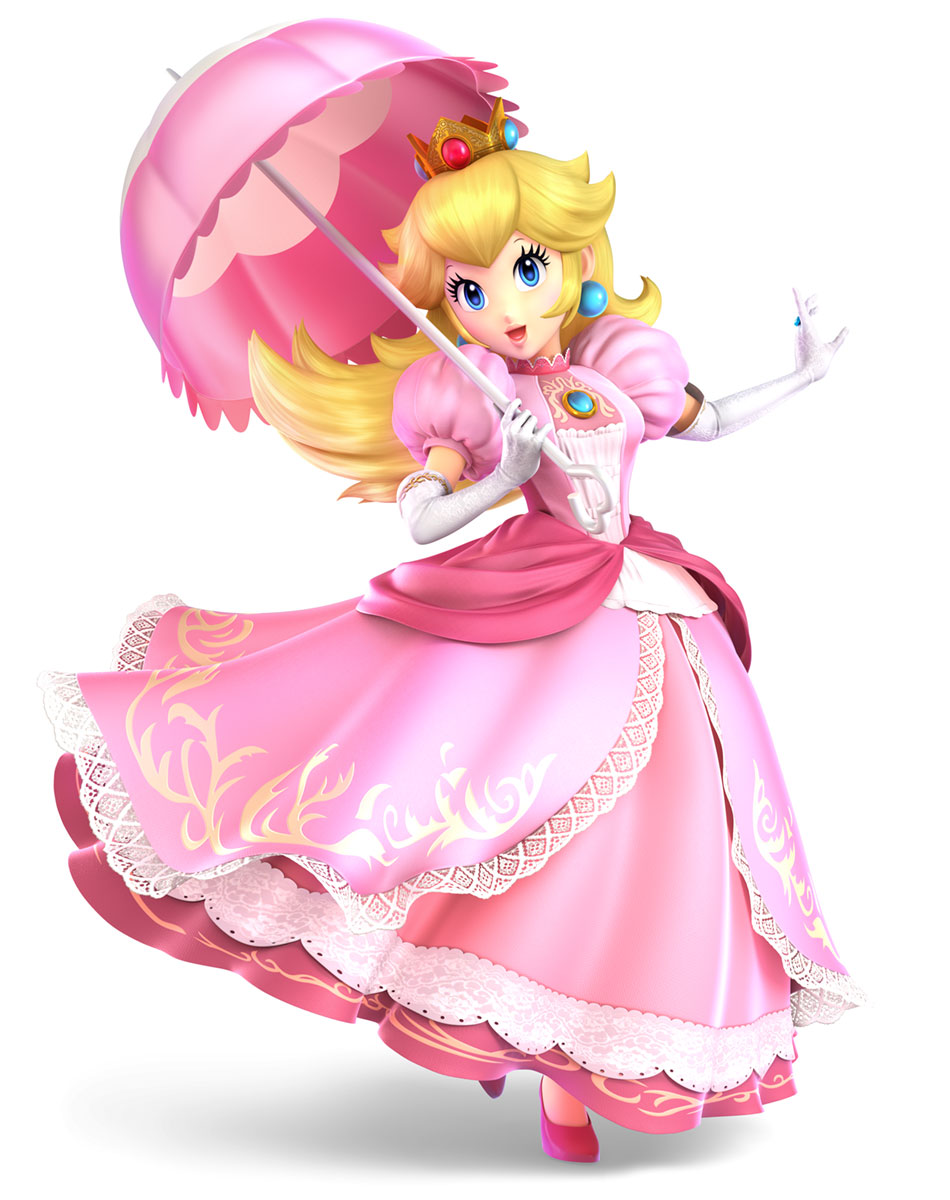 Princess Peach Artwork from Super Smash Bros. Ultimate