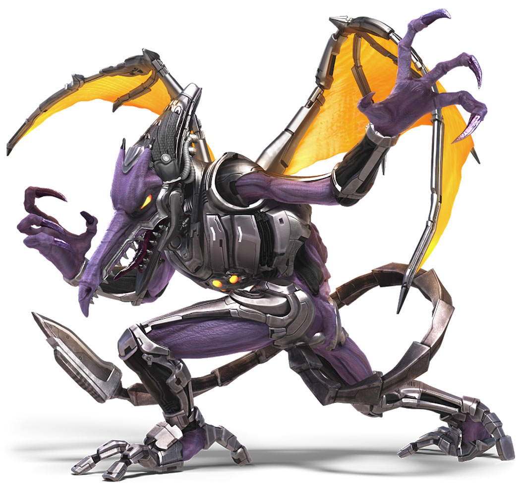 Alt Color Ridley Artwork from Super Smash Bros. Ultimate