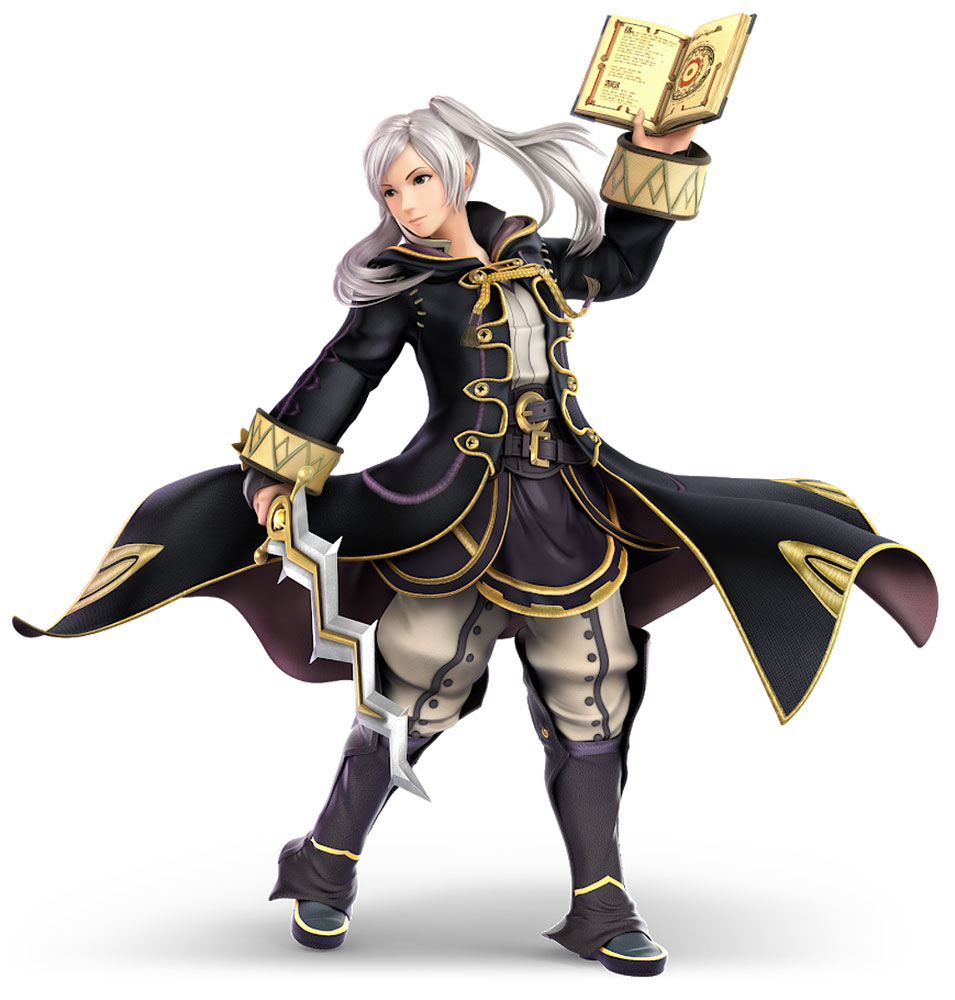 Female Robin Artwork from Super Smash Bros. Ultimate