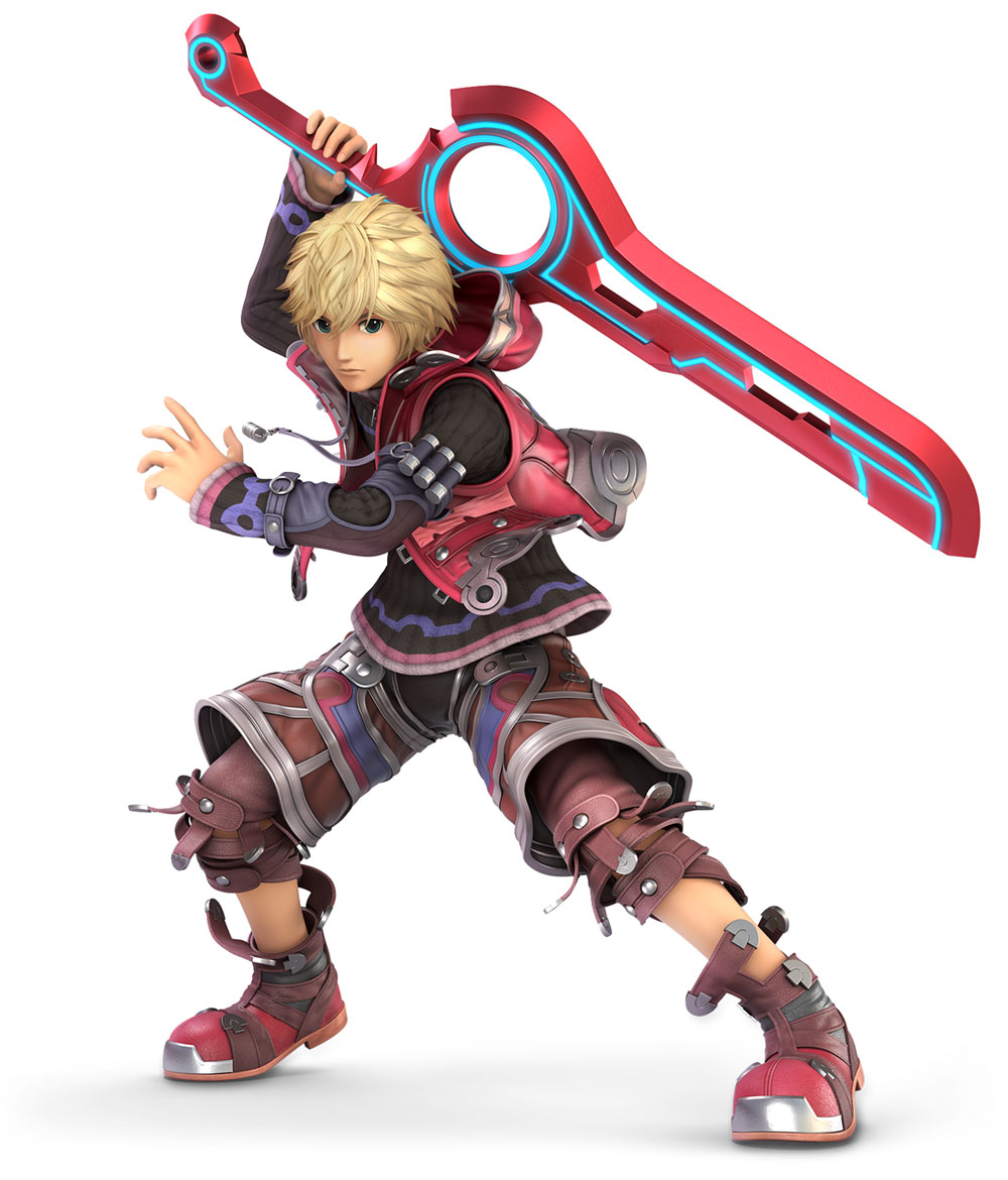 Shulk Artwork from Super Smash Bros. Ultimate