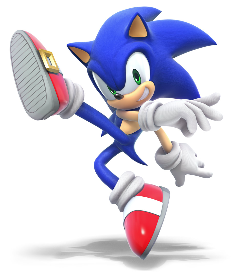 Sonic Artwork from Super Smash Bros. Ultimate