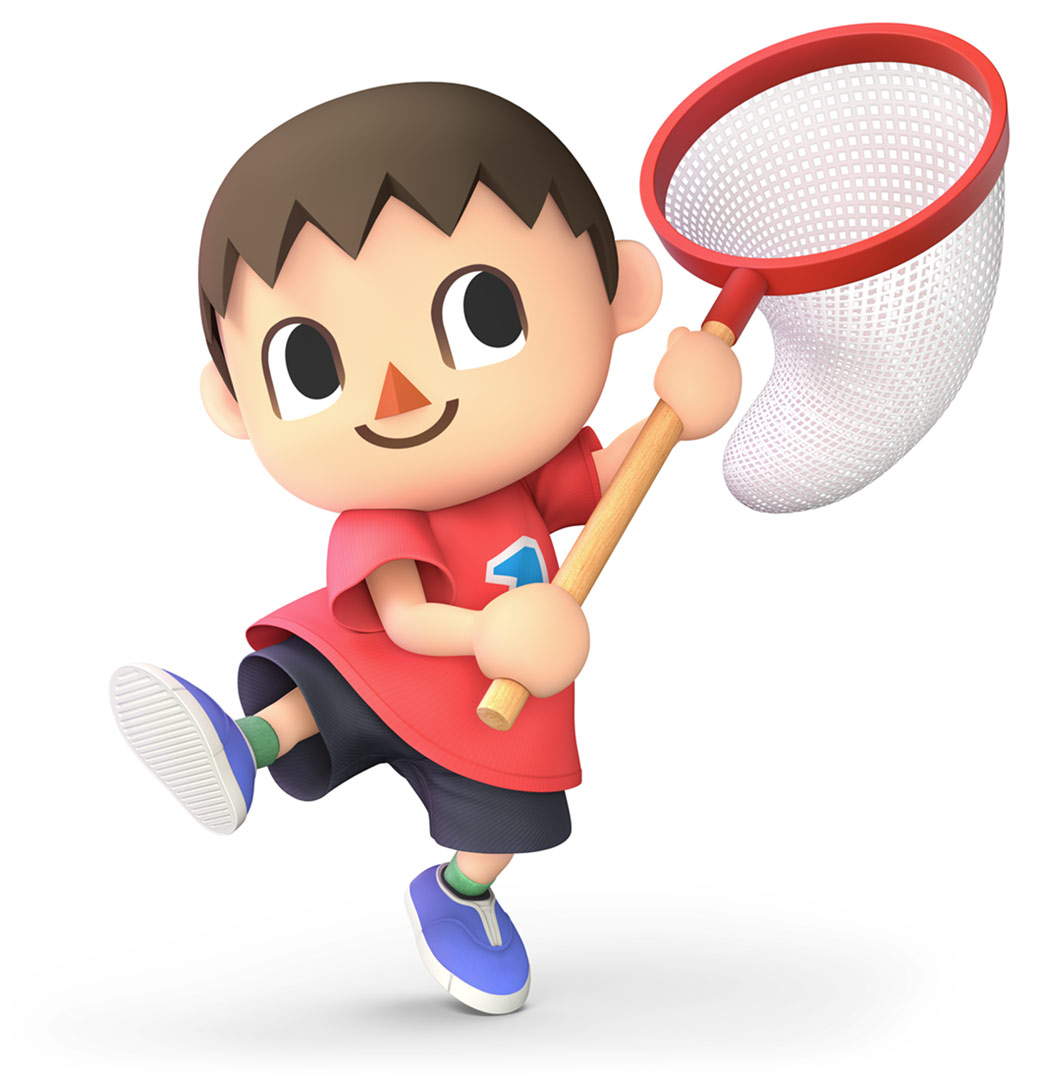 Villager Artwork from Super Smash Bros. Ultimate