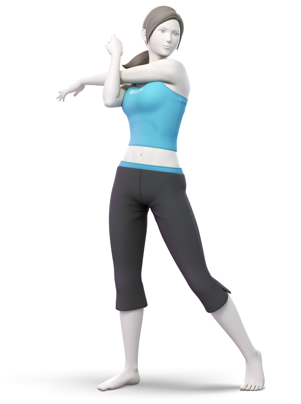 Wii Fit Trainer Artwork from Super Smash Bros. Ultimate
