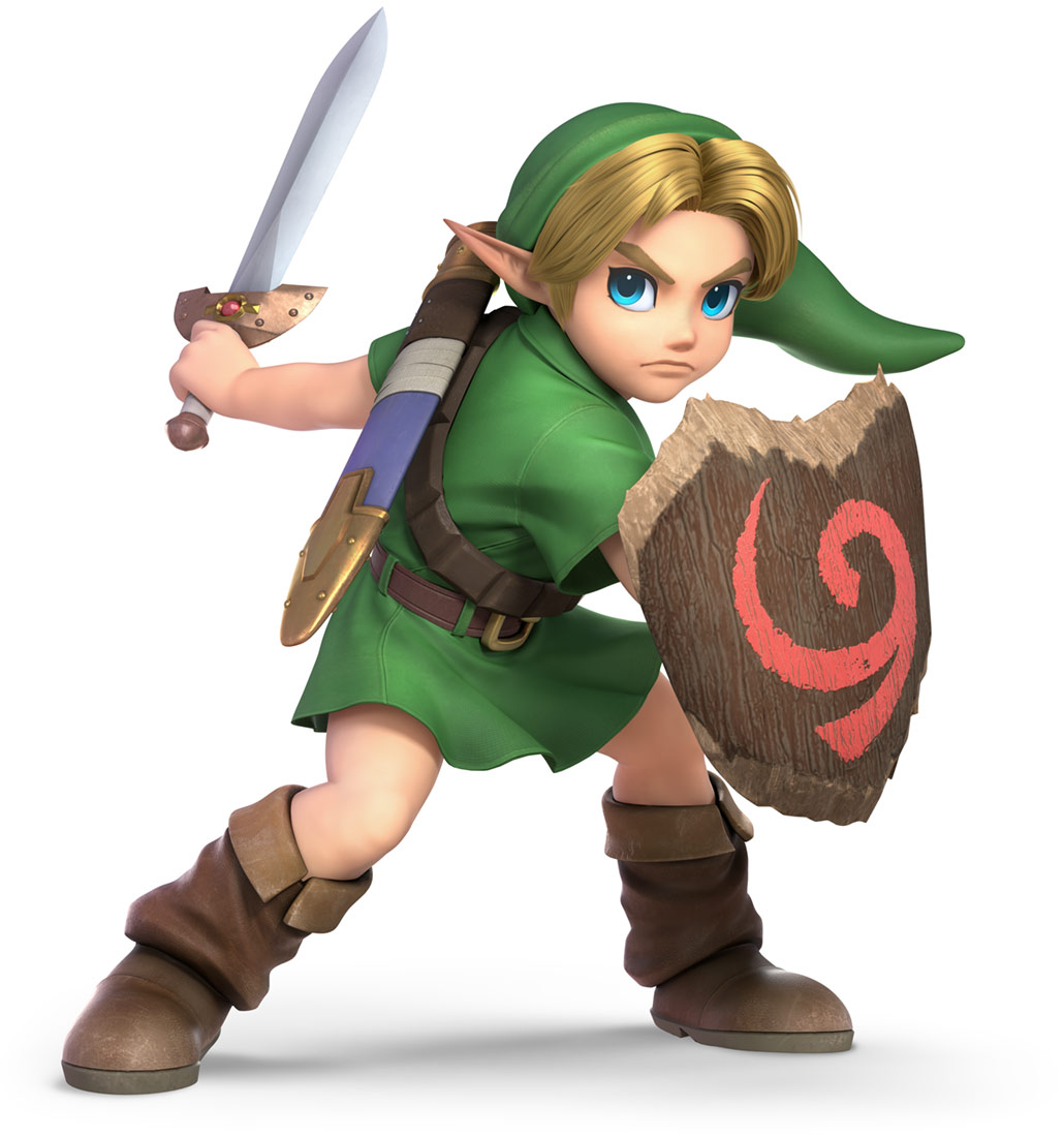 Young Link Artwork from Super Smash Bros. Ultimate