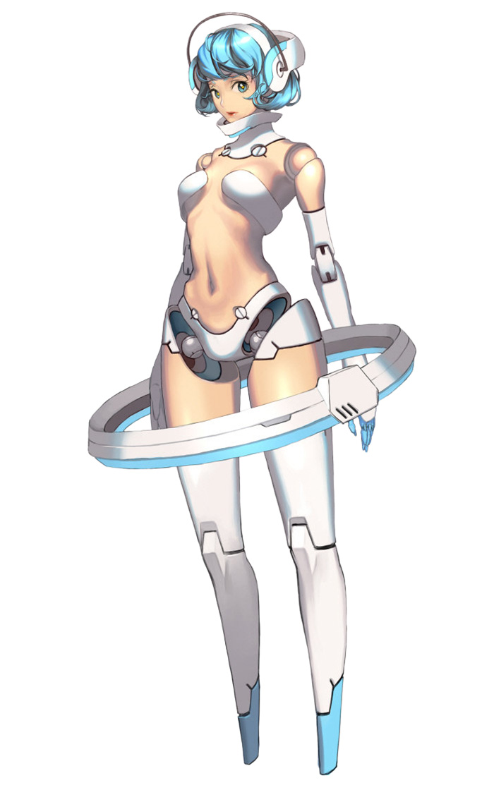 Female Android Concept Art from Trinity 2