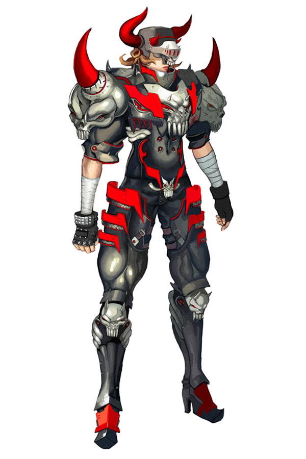 Female Gladiator Concept Art from Trinity 2