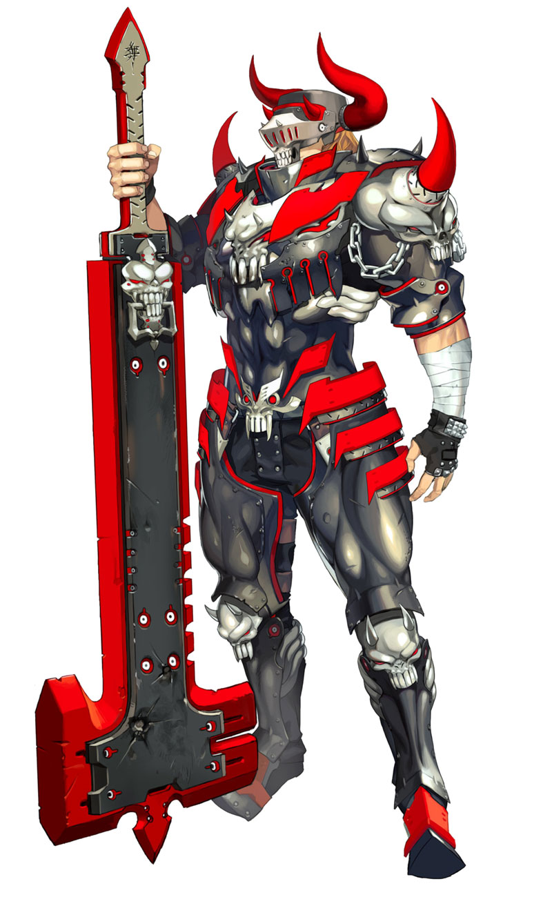 Male Gladiator Concept Art from Trinity 2