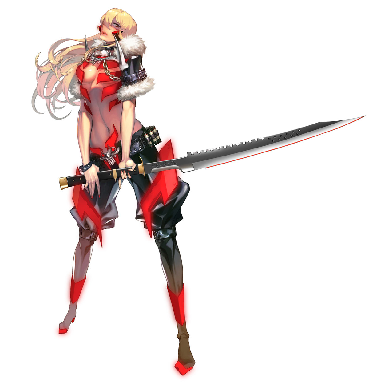 Female Magic Fencer Concept Art from Trinity 2