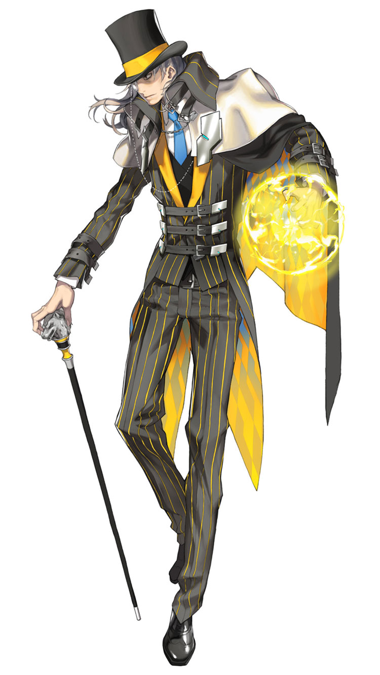 Male Magician Concept Art from Trinity 2