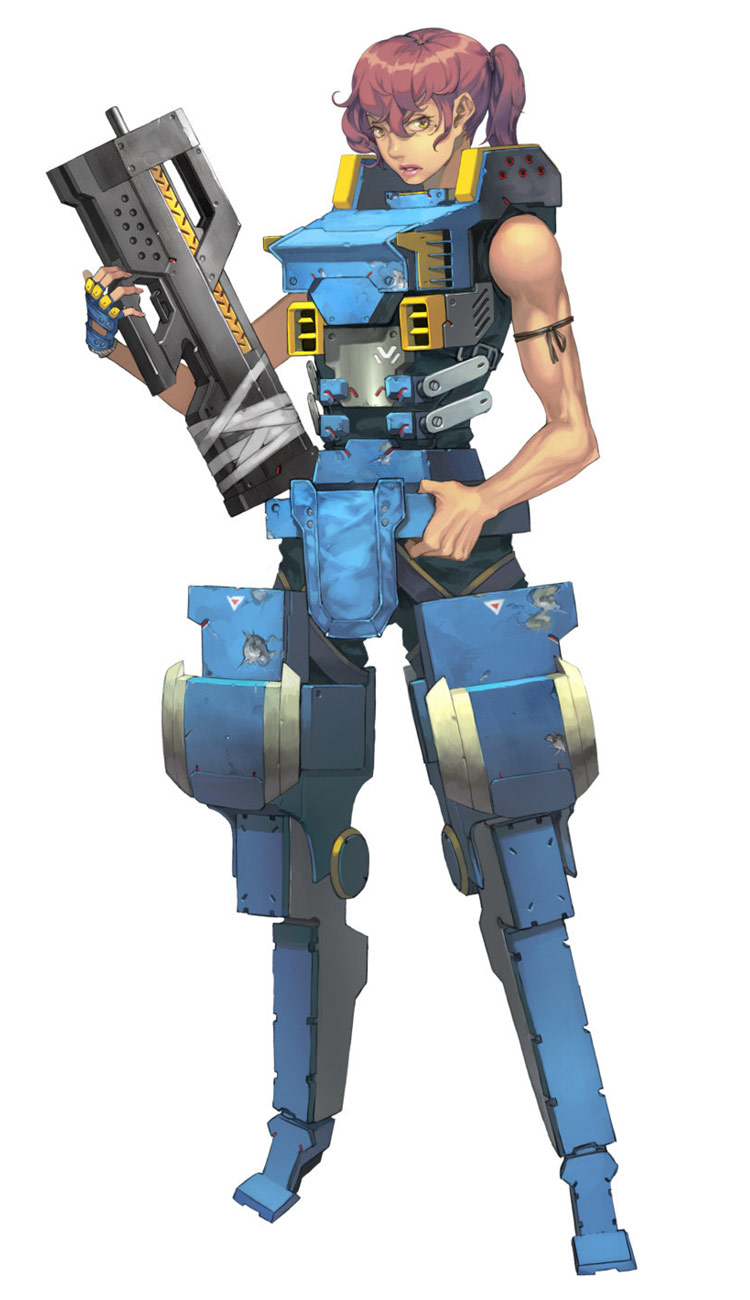 Female NPC Concept Art from Trinity 2