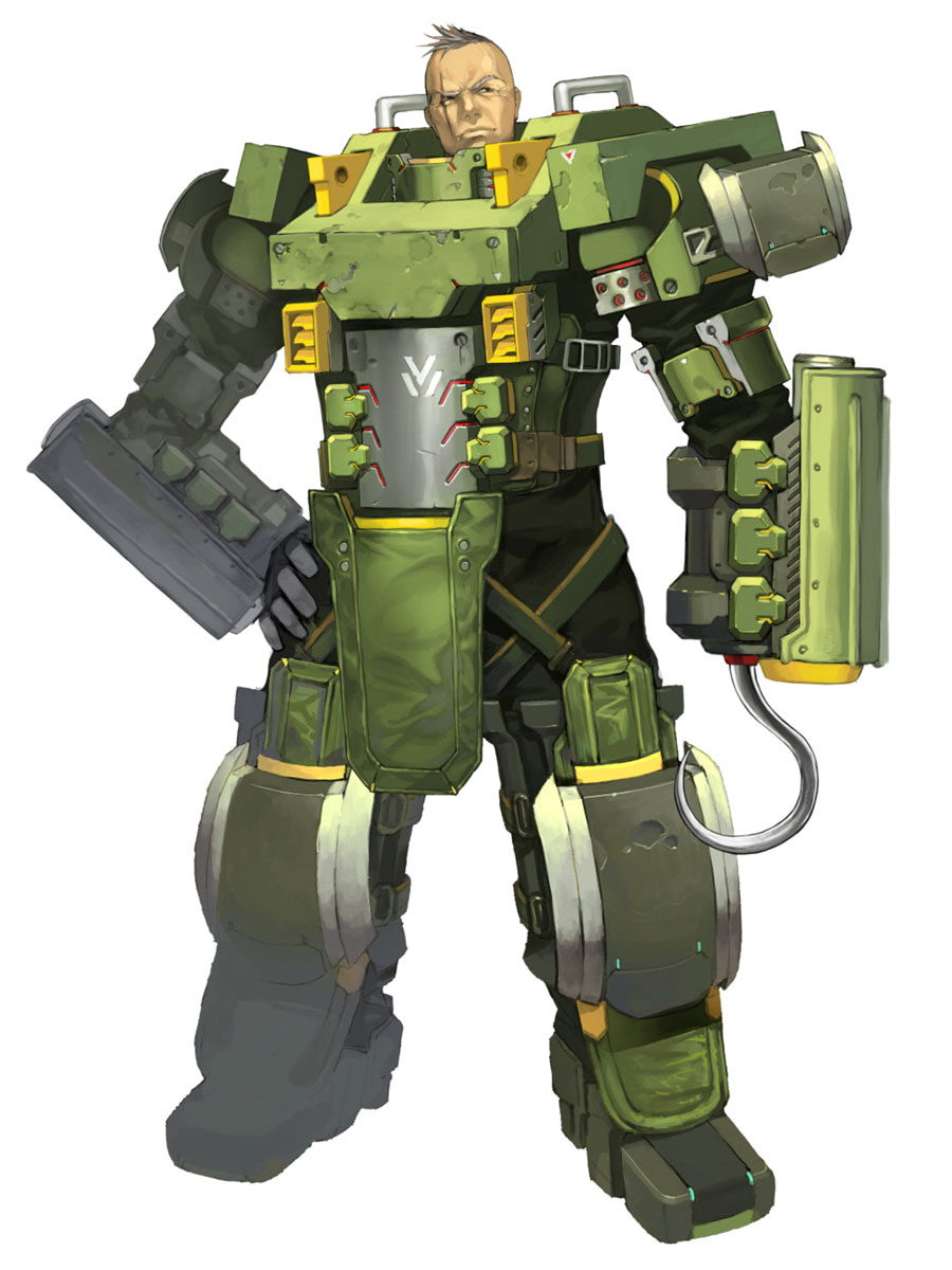 Male NPC Concept Art from Trinity 2