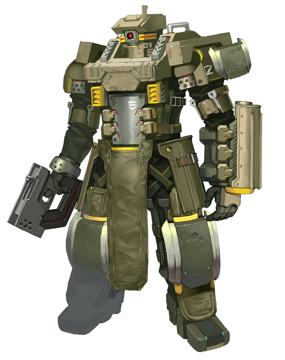 Male NPC Concept Art from Trinity 2