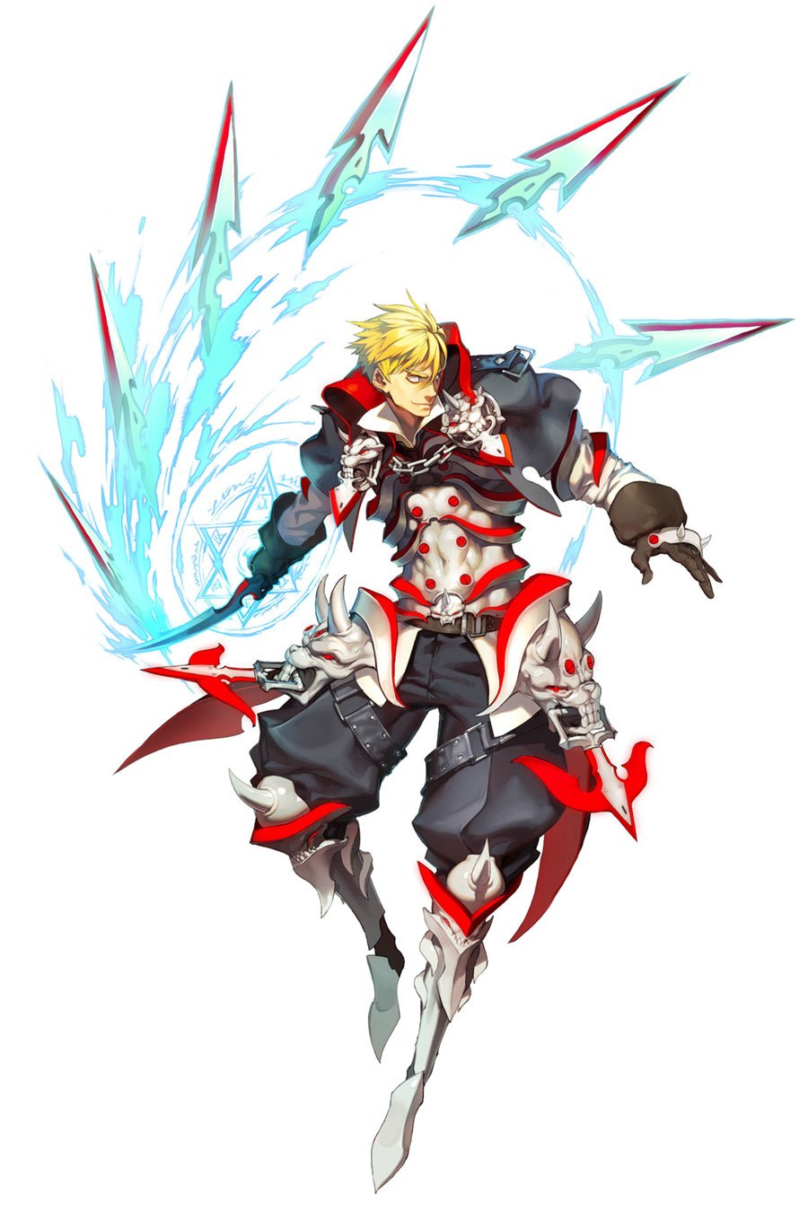 Male Rune Master Concept Art from Trinity 2