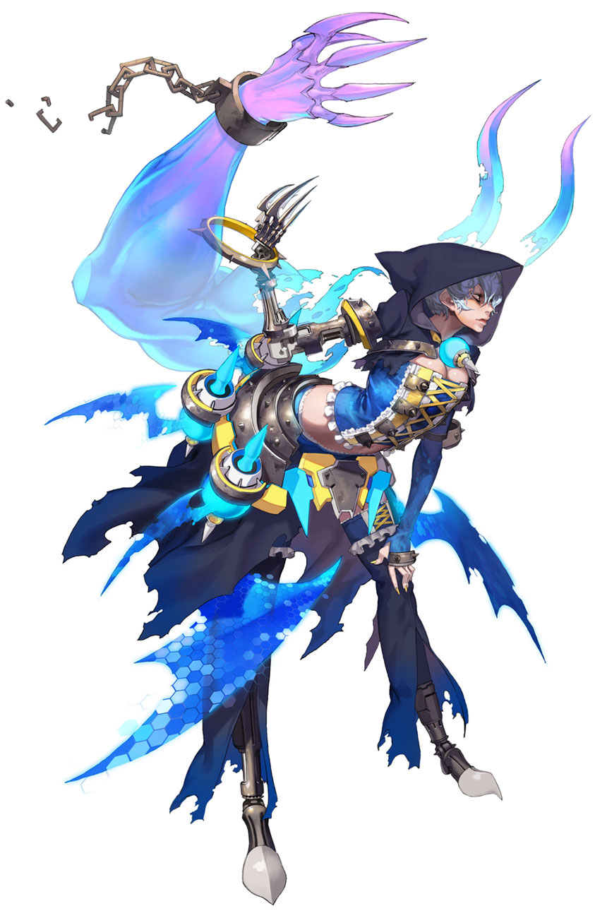 Female Warlock Concept Art from Trinity 2