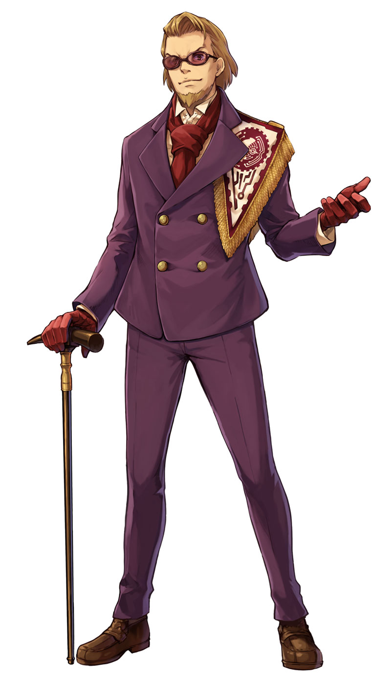 Alvarez Concept Art from The Alchemist Code