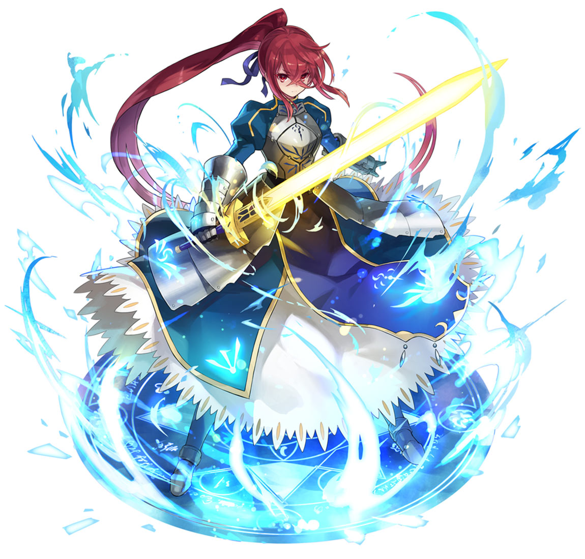 Lamia Saber Concept Art from The Alchemist Code