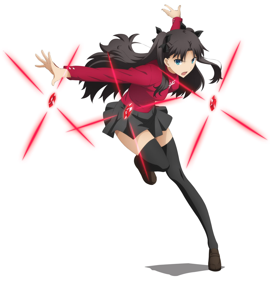 Rin Tohsaka Concept Art from The Alchemist Code