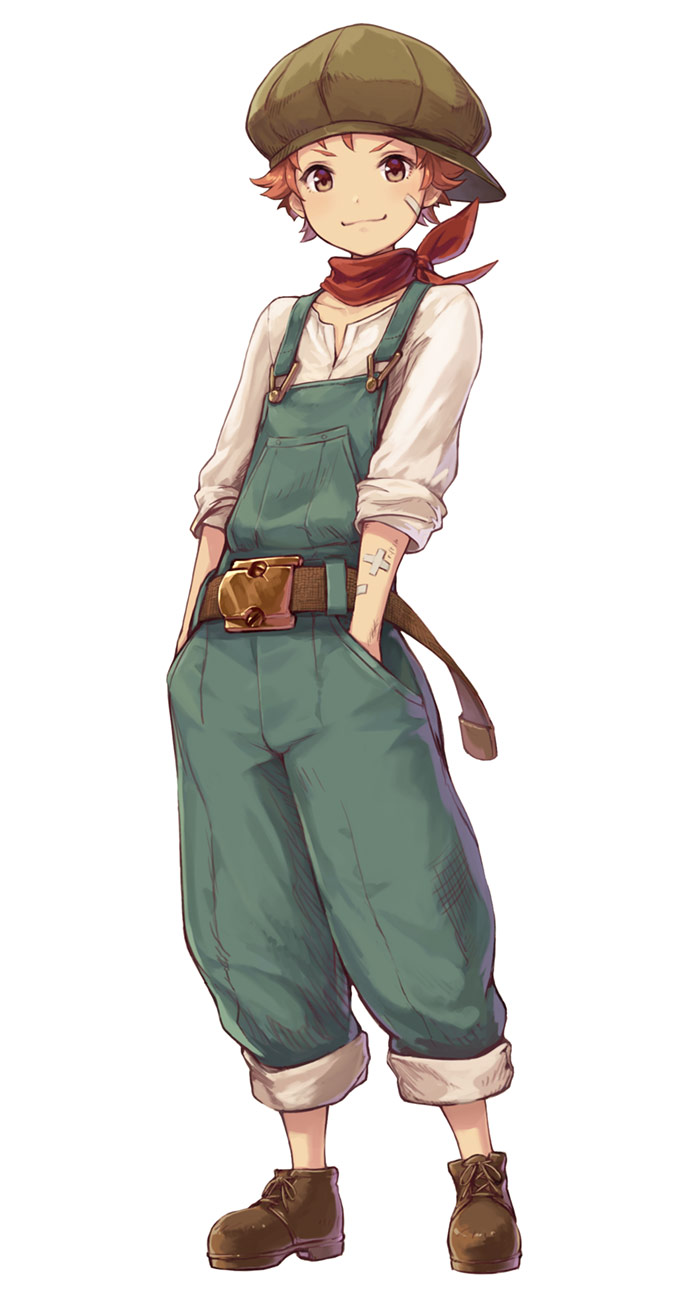 Ronnie Concept Art from The Alchemist Code
