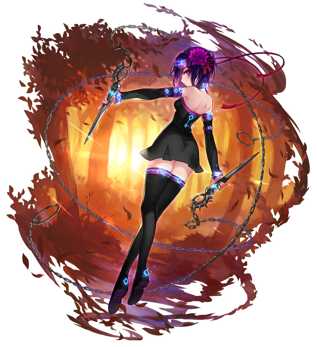 Yomi Rider Concept Art from The Alchemist Code