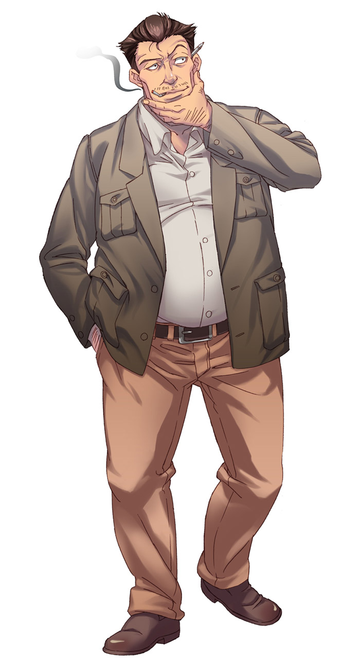 Sarutani Concept Art from The Lost Child