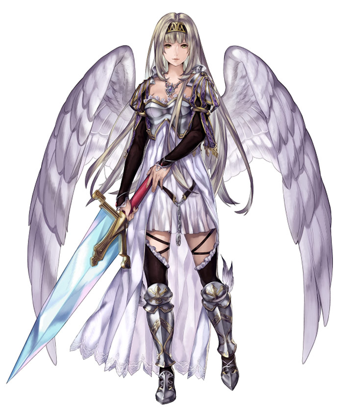 Valkyrie Alicia Concept Art from Valkyrie Anatomia: The Origin