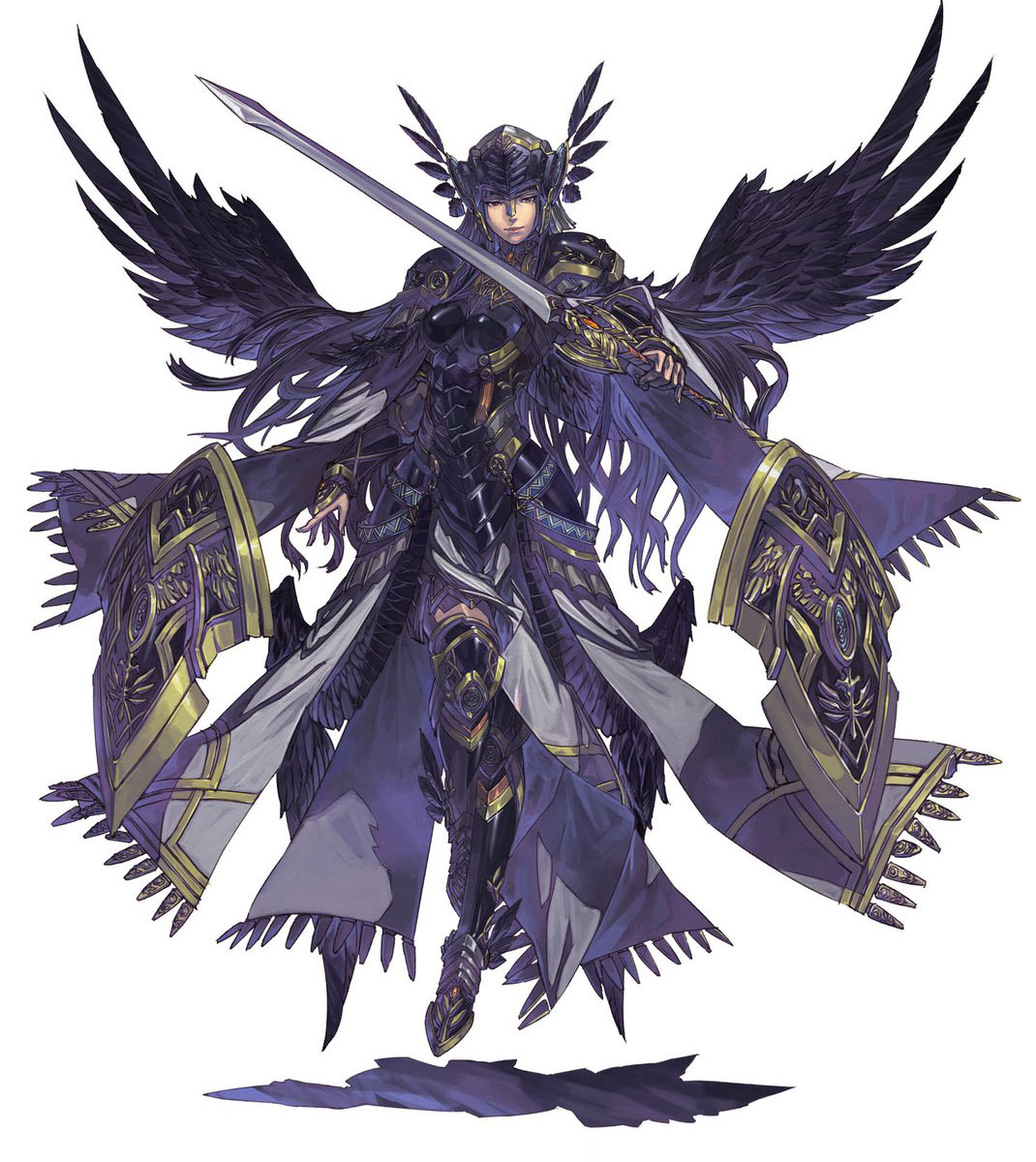 Arbiter Hrist Concept Art from Valkyrie Anatomia: The Origin