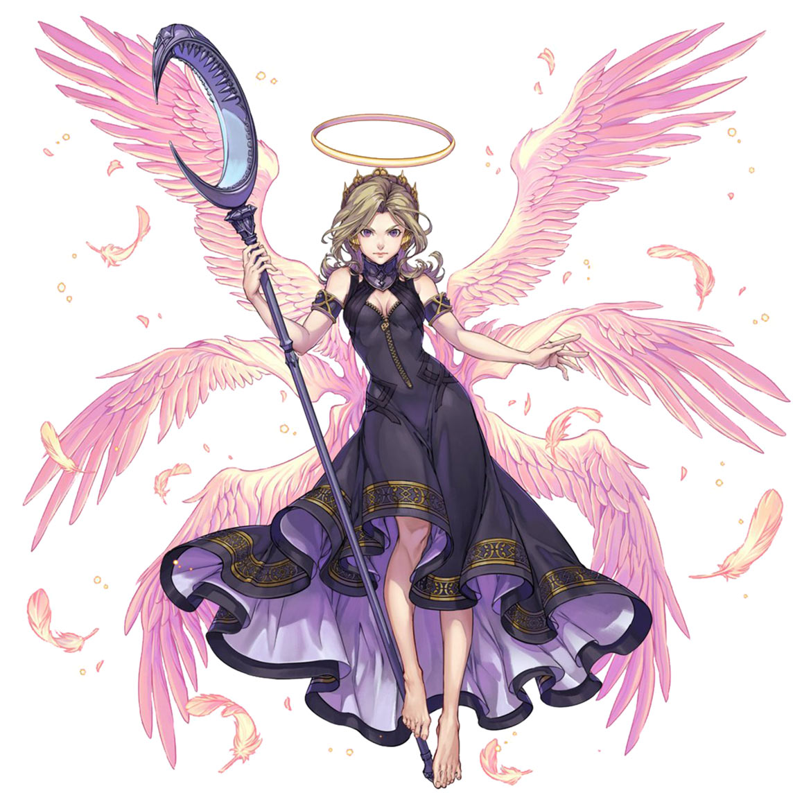 Destruction Angel Iseria Concept Art from Valkyrie Anatomia: The Origin