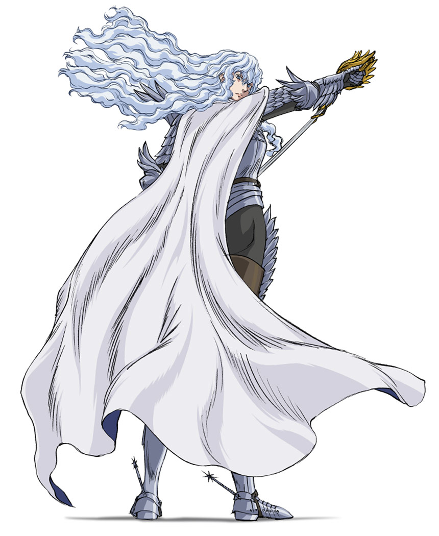 Griffith Concept Art from Valkyrie Anatomia: The Origin