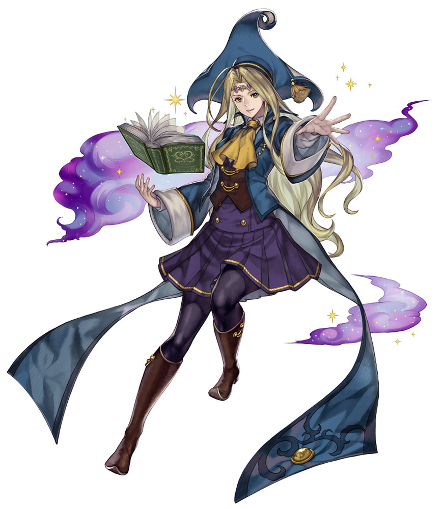 Scholar Mystina Concept Art from Valkyrie Anatomia: The Origin