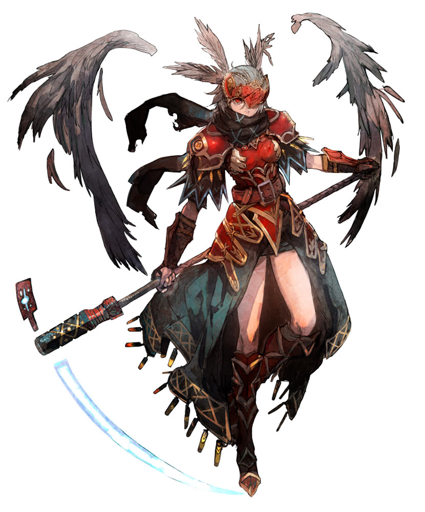 Shakugan Concept Art from Valkyrie Anatomia: The Origin