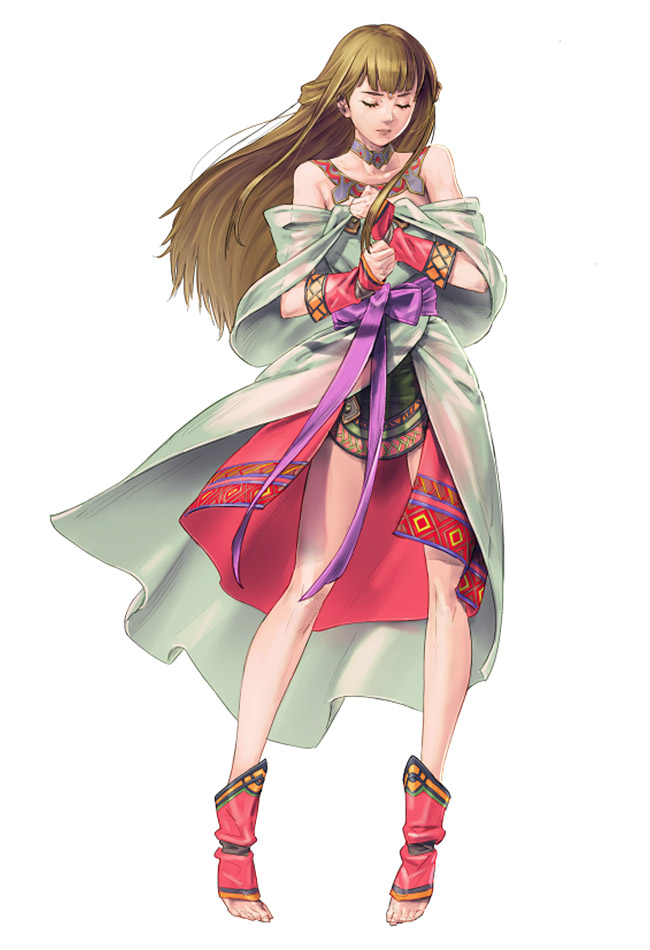 Shiho Concept Art from Valkyrie Anatomia: The Origin