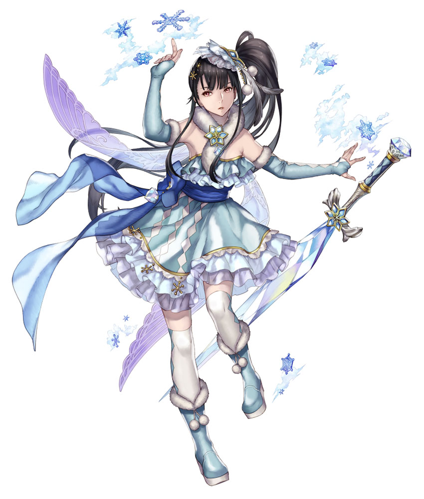 Snow Fairy Alice Concept Art from Valkyrie Anatomia: The Origin