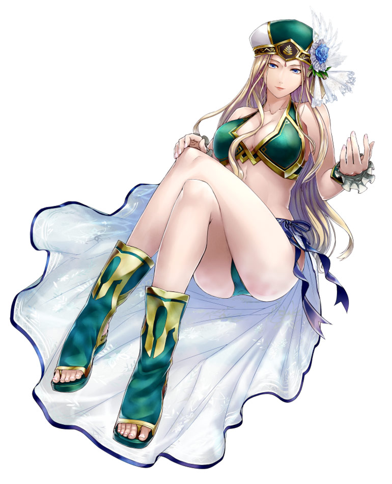 Summer Freya Concept Art from Valkyrie Anatomia: The Origin