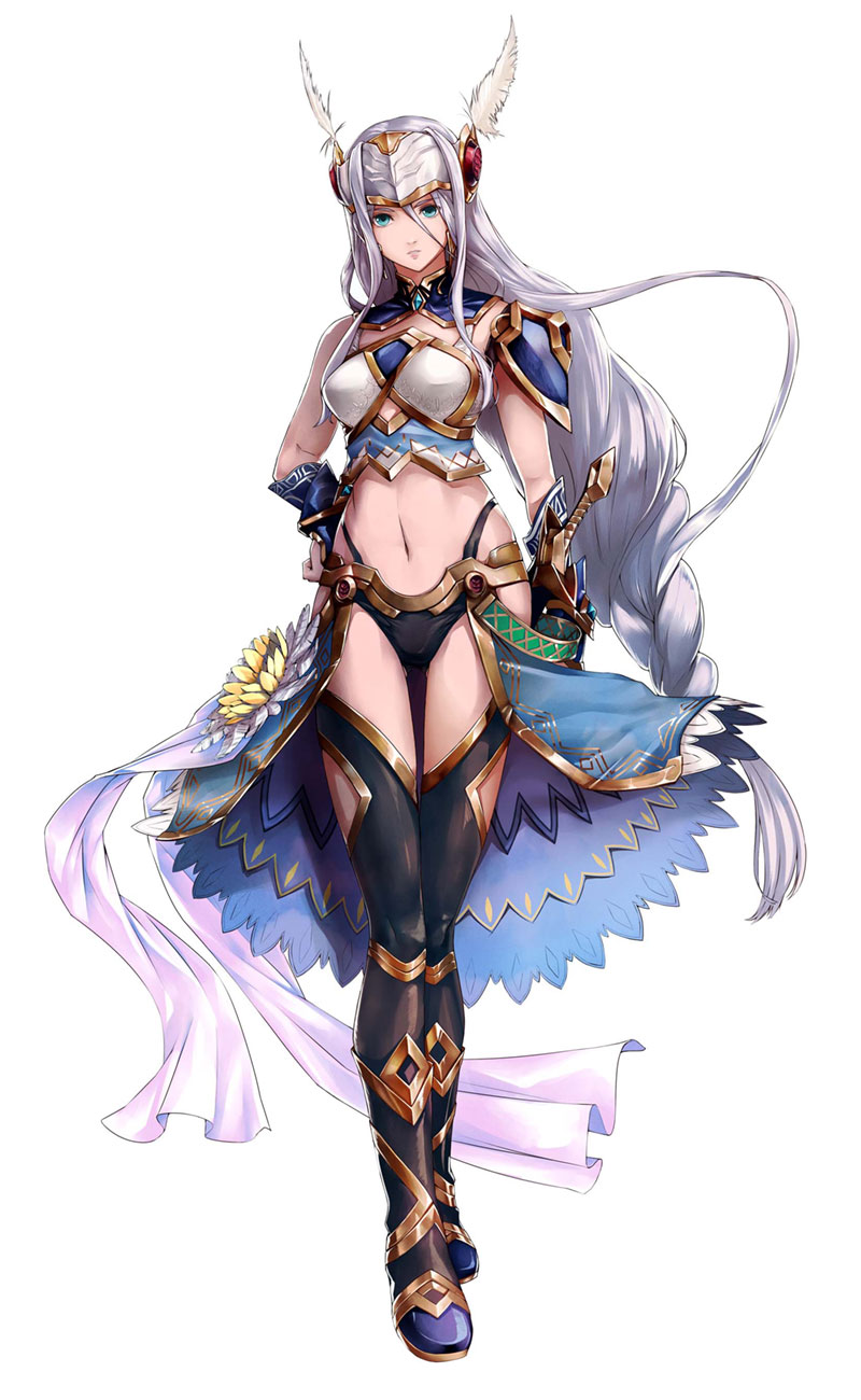 Summer Lenneth Concept Art from Valkyrie Anatomia: The Origin