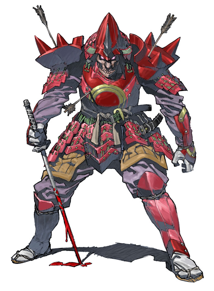 Suo Concept Art from Valkyrie Anatomia: The Origin