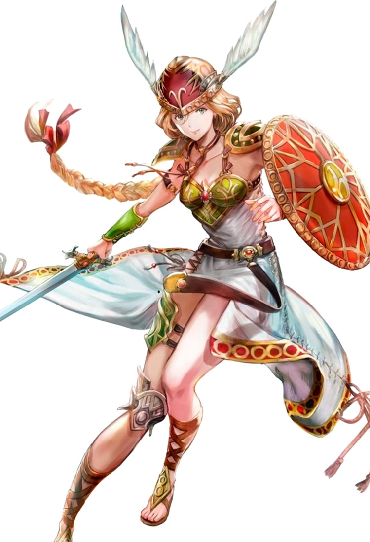 Valkyrie Concept Art from Valkyrie Anatomia: The Origin