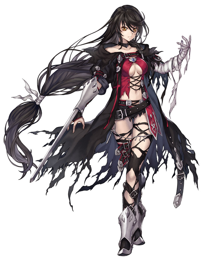 Velvet Crowe Concept Art from Valkyrie Anatomia: The Origin